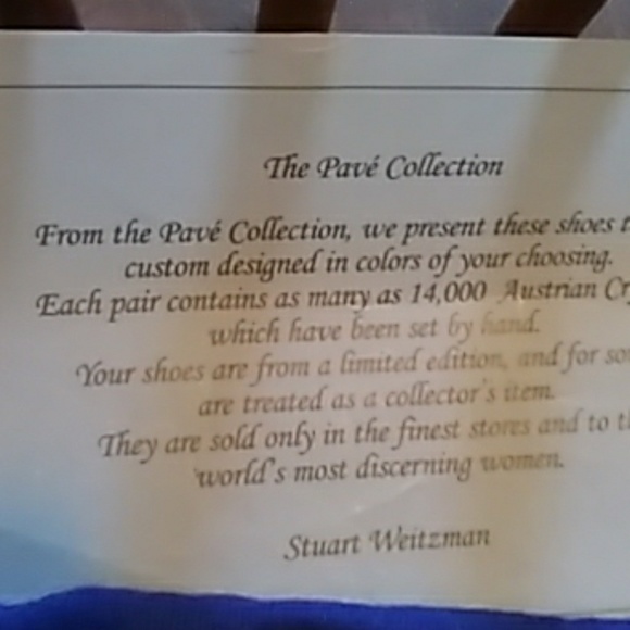 💥S Weitzman Blk.🎆Crystal Mules. 6.5m VINTAGE - Picture 7 of 7